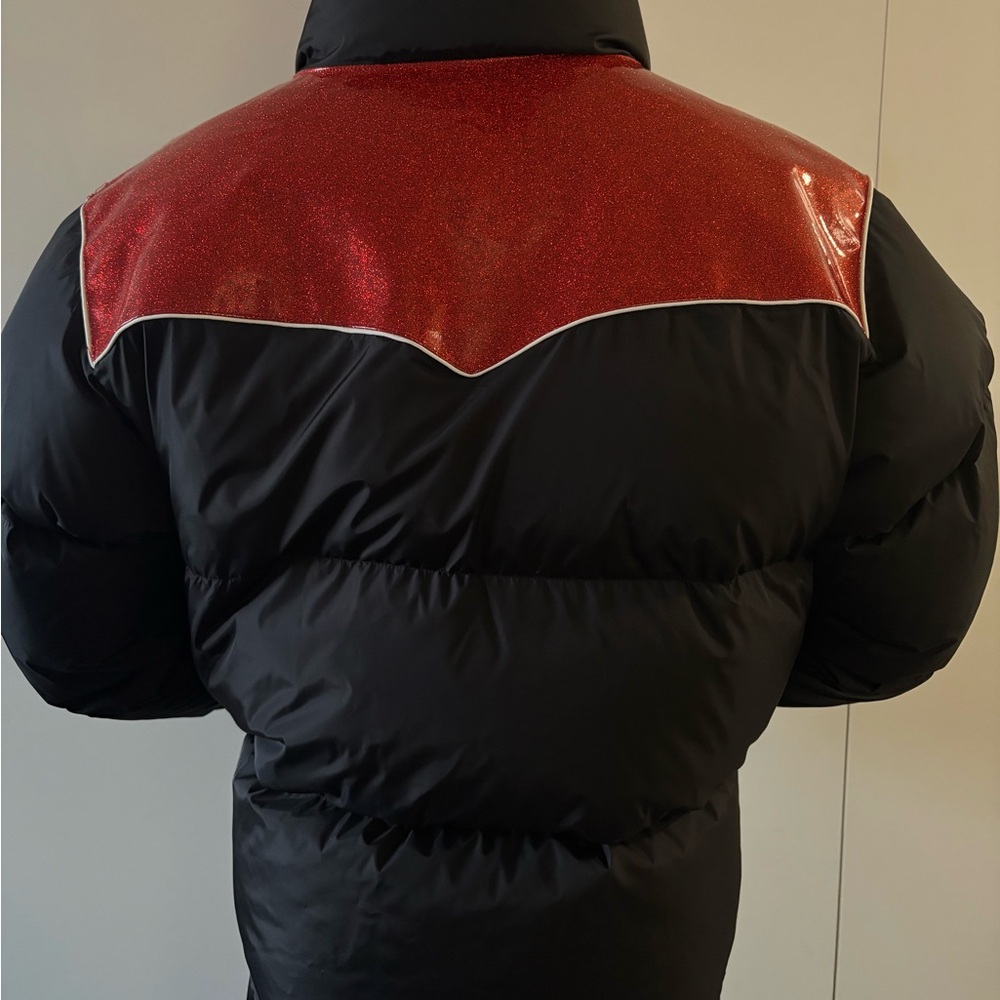 Supreme Glitter Yoke Down Puffer Jacket - Picture 4 of 7
